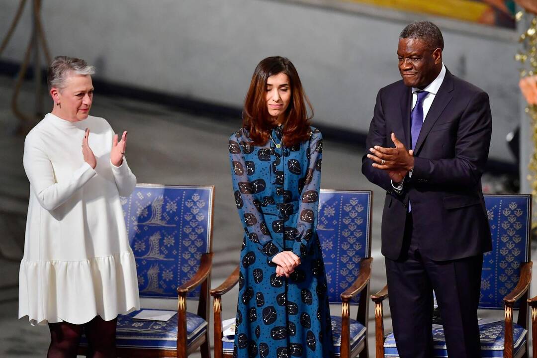 Nadia Murad ir Denisas Mukwege