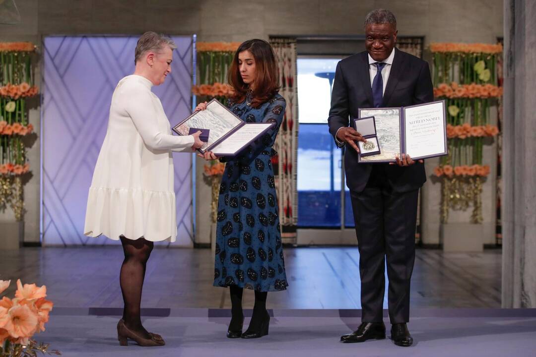 Nadia Murad ir Denisas Mukwege