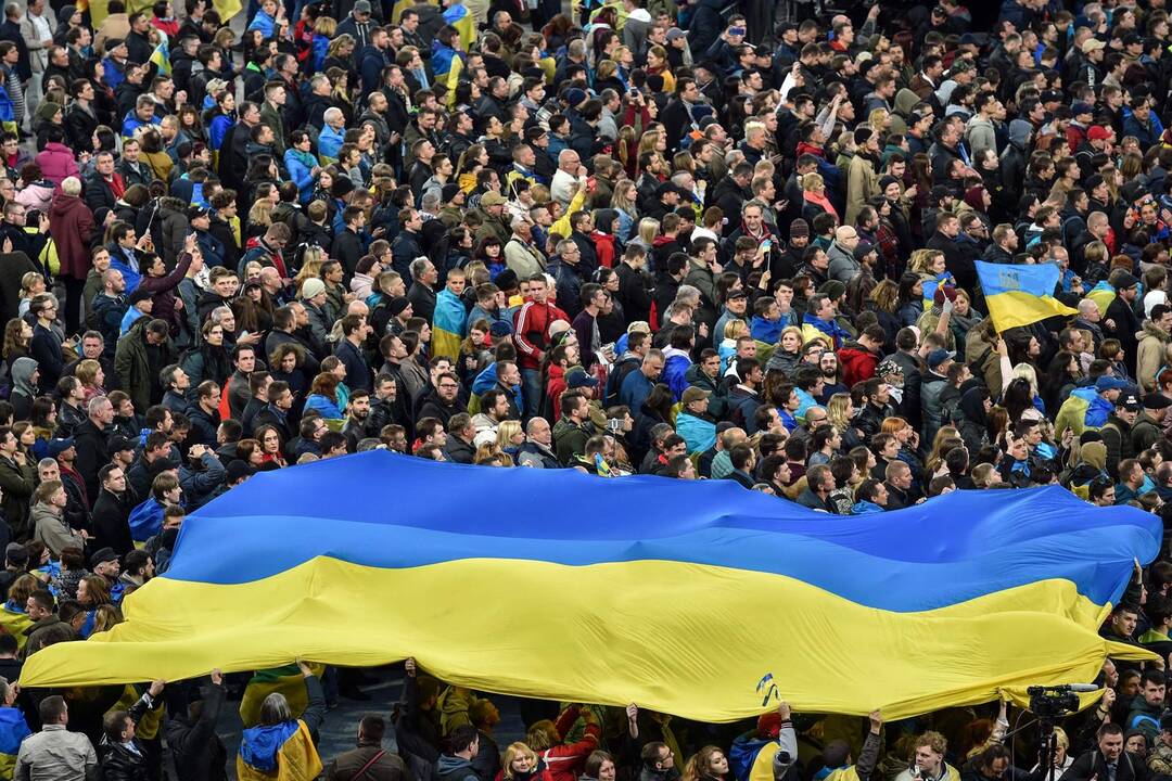 P. Porošenkos ir V. Zelenskio debatai Kijevo stadione