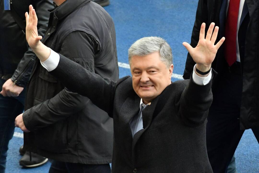 P. Porošenkos ir V. Zelenskio debatai Kijevo stadione