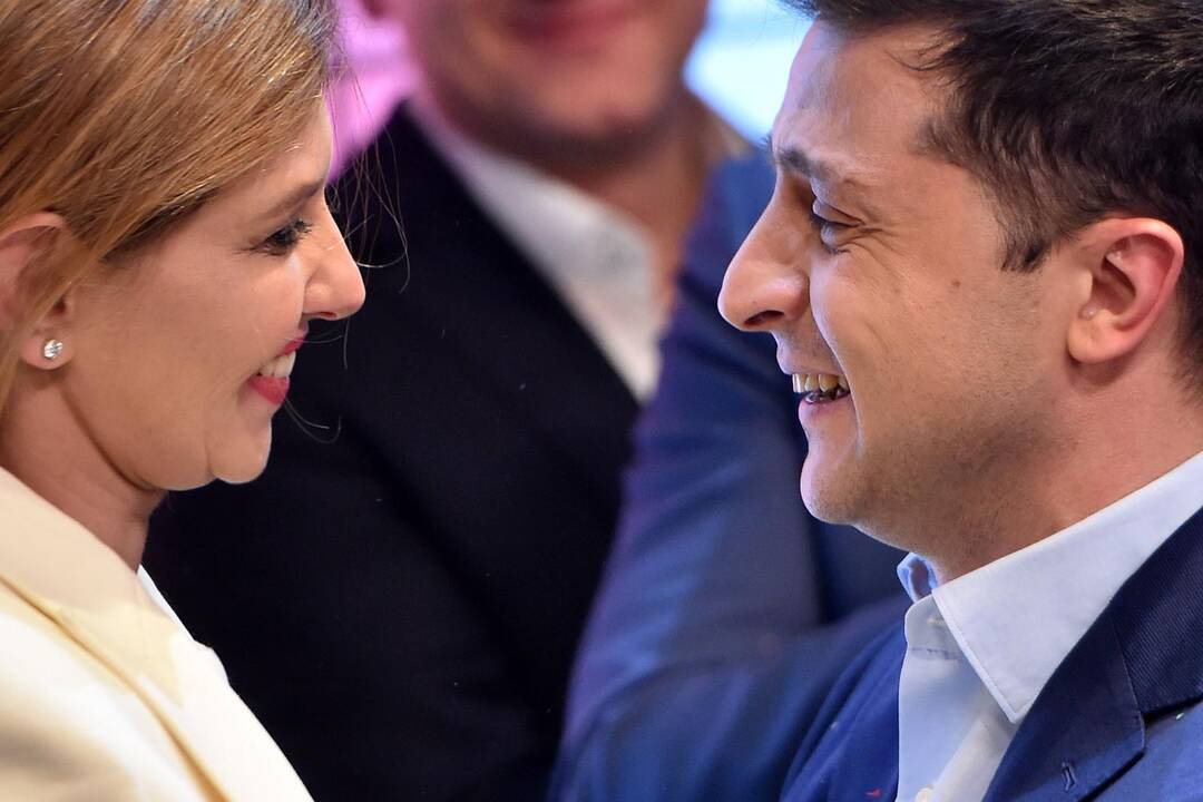 V. Zelenskio pergalė Ukrainos prezidento rinkimuose
