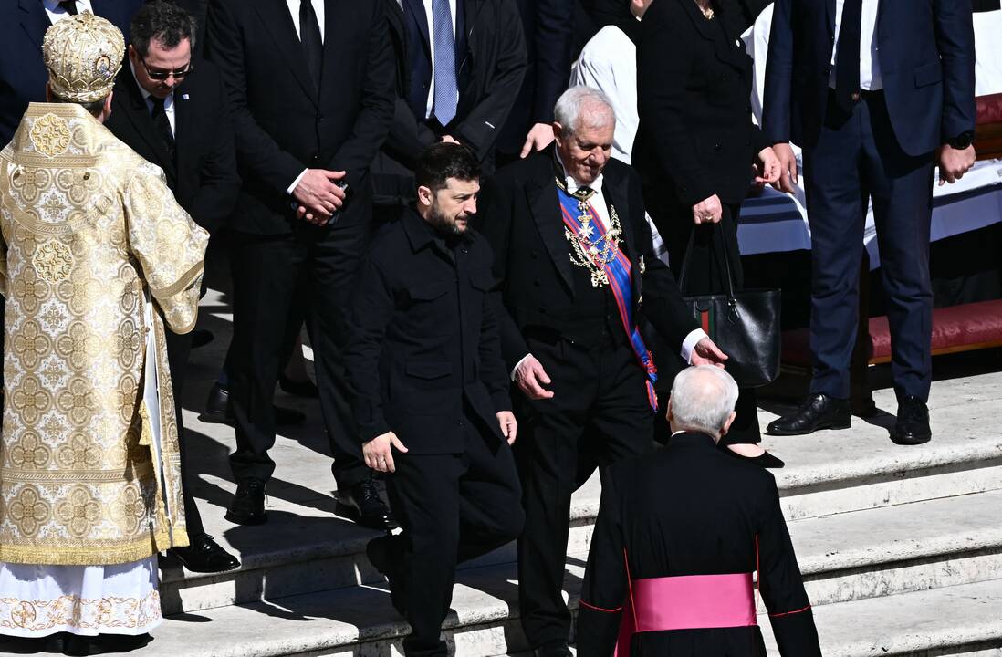 Popiežiaus Pranciškaus laidotuvės