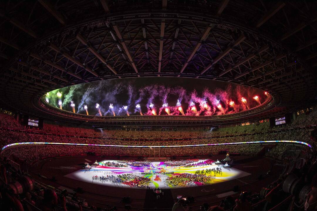 Tokijo paralimpinių žaidynių uždarymo ceremonija