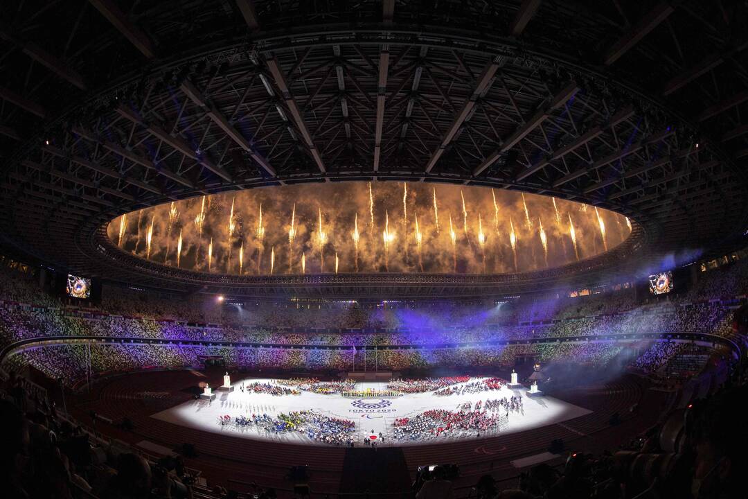 Tokijo paralimpinių žaidynių uždarymo ceremonija