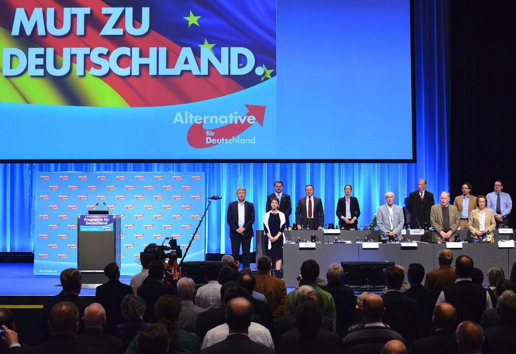 Vokietijos populistinė partija priėmė antiislamišką manifestą