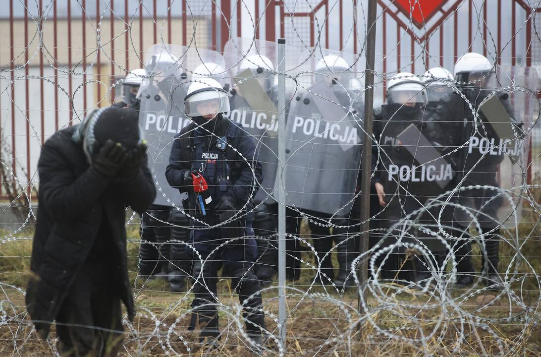 Susirėmimai Lenkijos ir Baltarusijos pasienyje