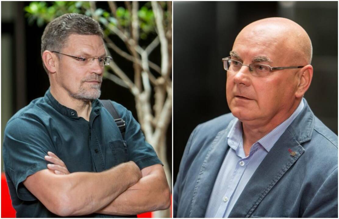 K. Povilaitis (kairėje) ir R. Pudževelis (dešinėje)