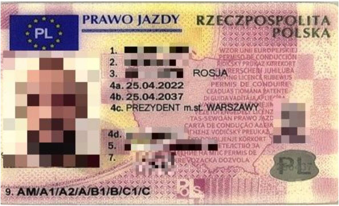 Į Baltarusiją važiavęs Rusijos pilietį sulaikytas dėl padirbto vairuotojo pažymėjimo