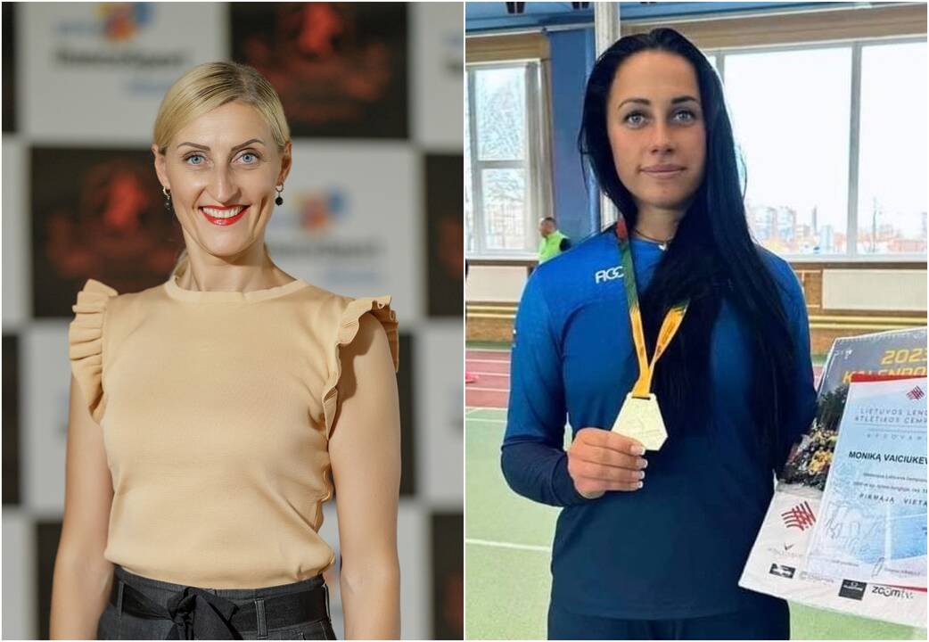 Iš kairės: Ramunė Kūrienė ir Monika Vaiciukevičiūtė