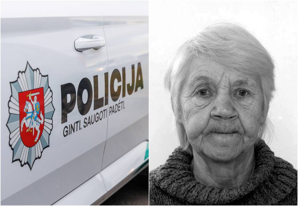 Pareigūnai ieško Kauno rajone dingusios senjorės