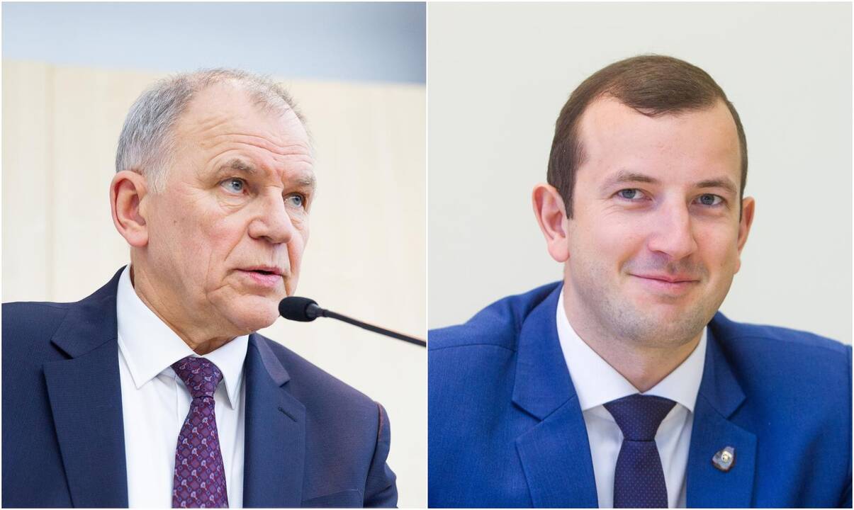 Vytenis Povilas Andriukaitis ir Virginijus Sinkevičius