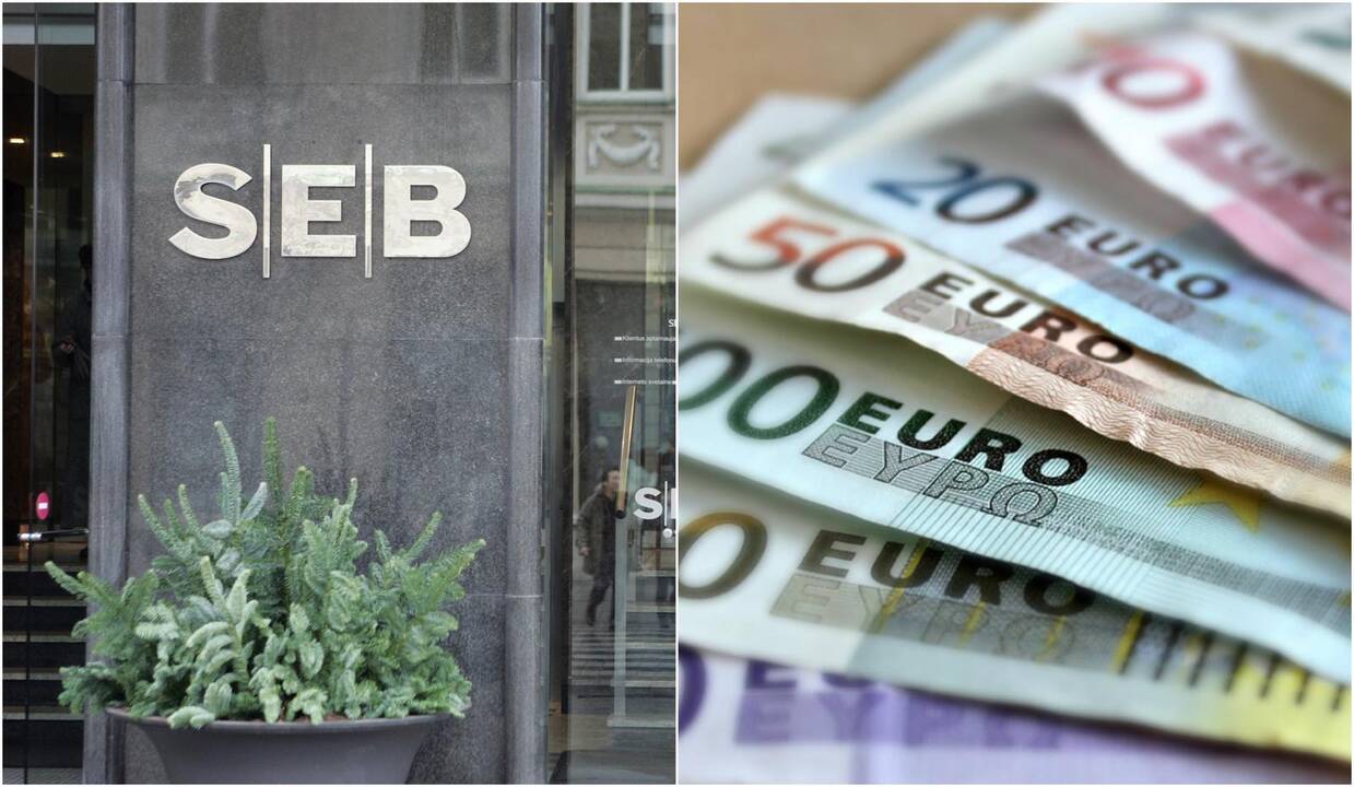 SEB bankas: klientams dėl klaidos nurašyti pinigai grąžinti tą pačią dieną