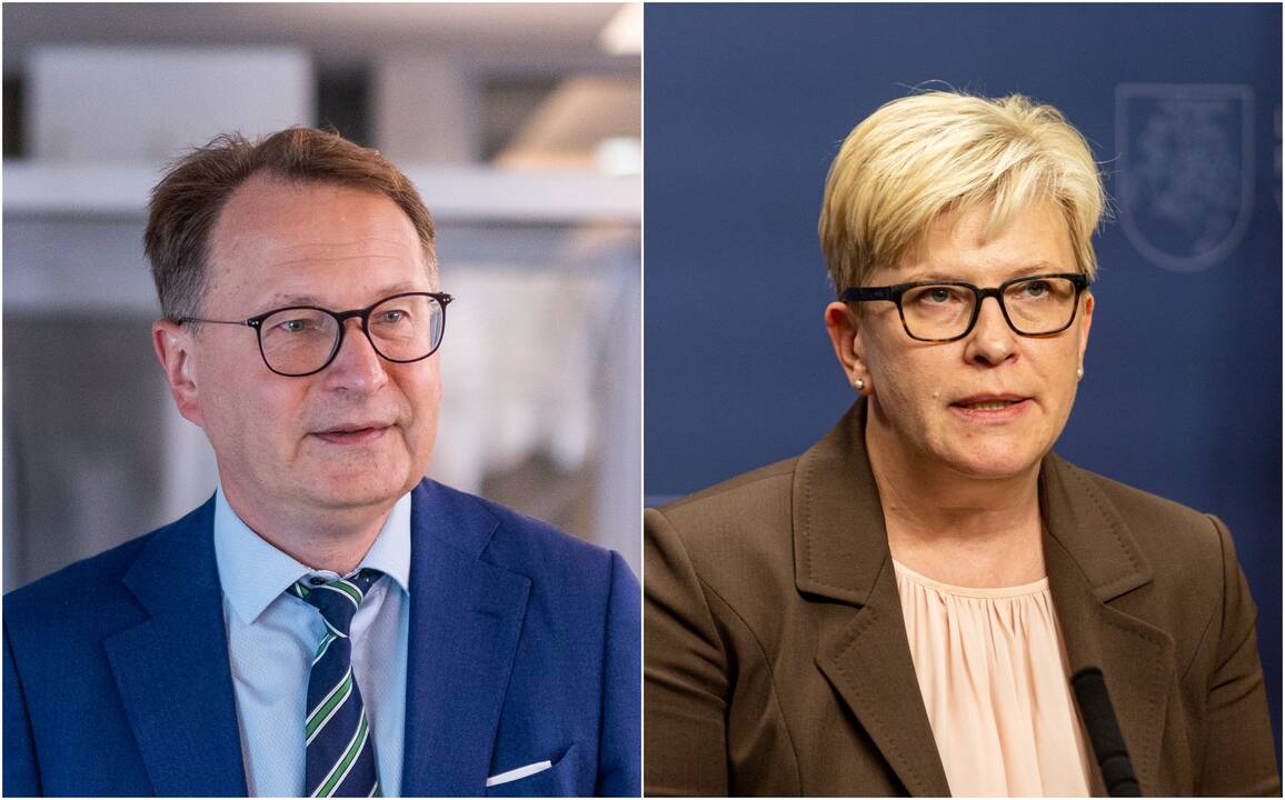 Dainius Žalimas ir Ingrida Šimonytė