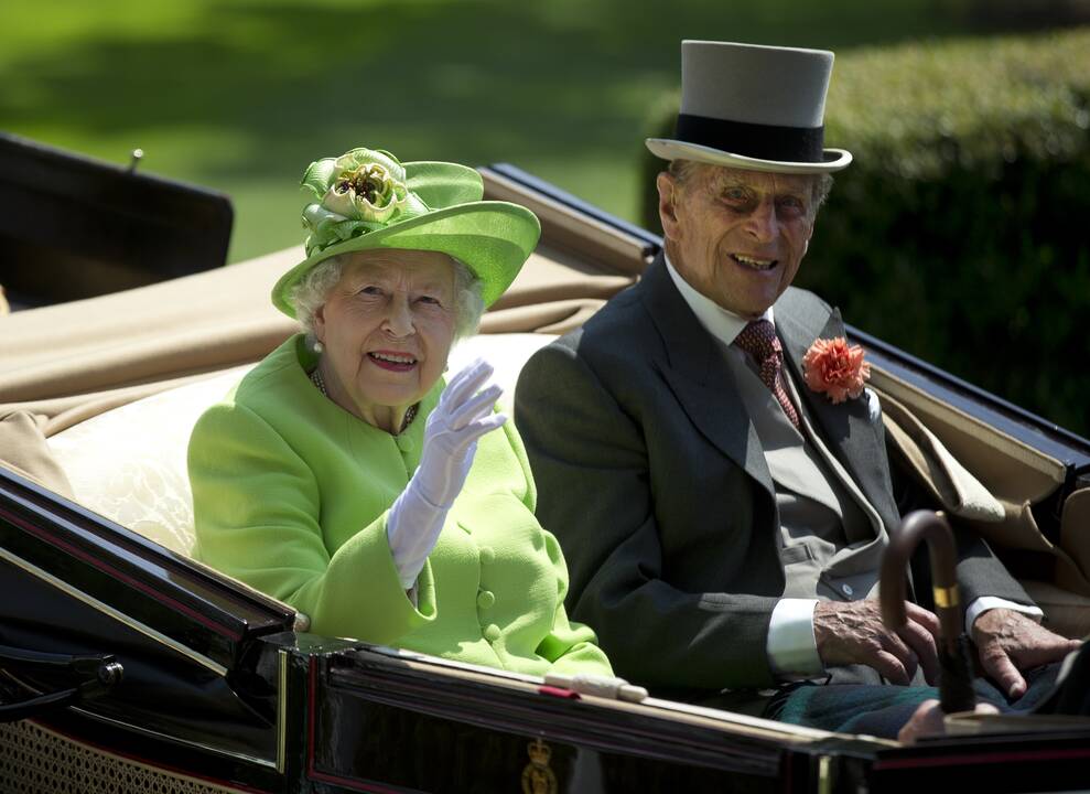 Mirė karalienės Elizabeth II sutuoktinis princas Philipas