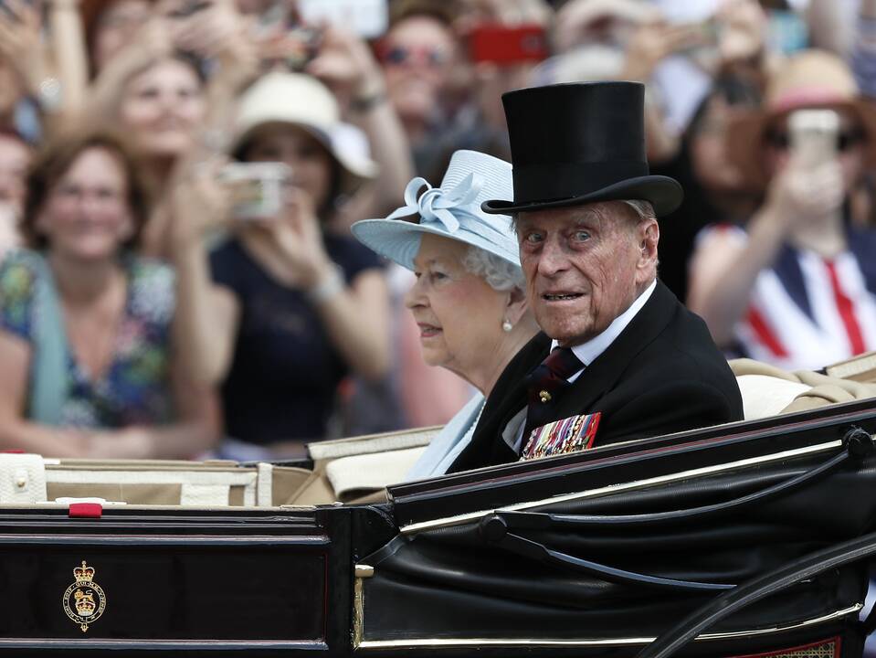 Mirė karalienės Elizabeth II sutuoktinis princas Philipas