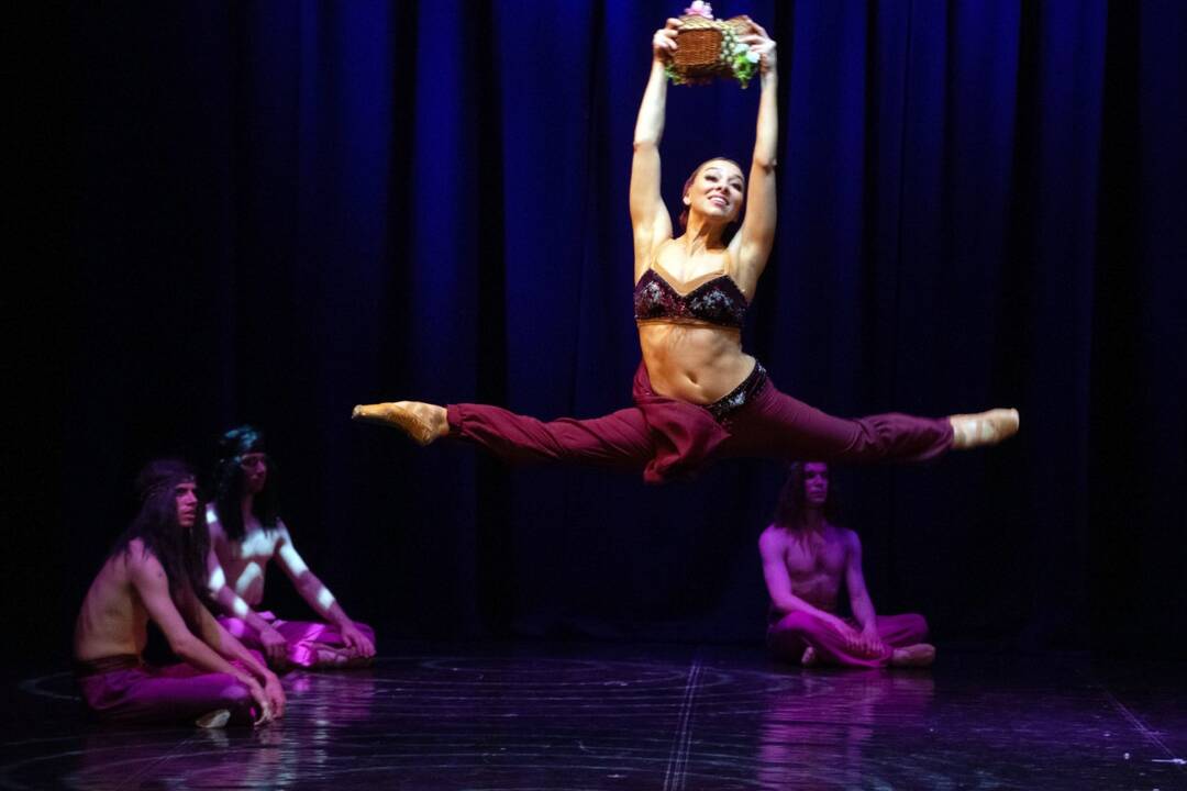 Charkivo operos ir baleto teatro baleto gala koncerte spindės ryškiausių klasikinių ir modernių baletų fragmentai.