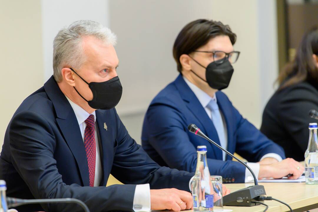 Prezidentas dalyvavo susitikime dėl infliacijos pasekmių švelninimo