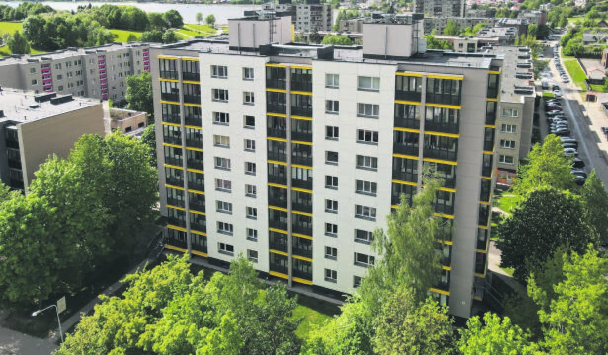 Daugiabučių renovacija Lietuvoje.