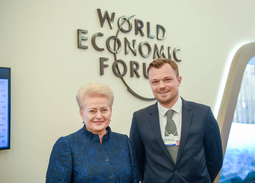 Prezidentė dalyvauja pasaulio ekonomikos forume Davose