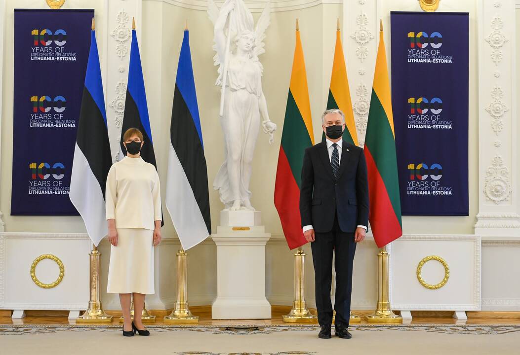 Lietuvos ir Estijos prezidentų susitikimas