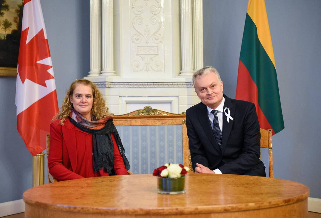 Julie Payette ir Gitanas Nausėda