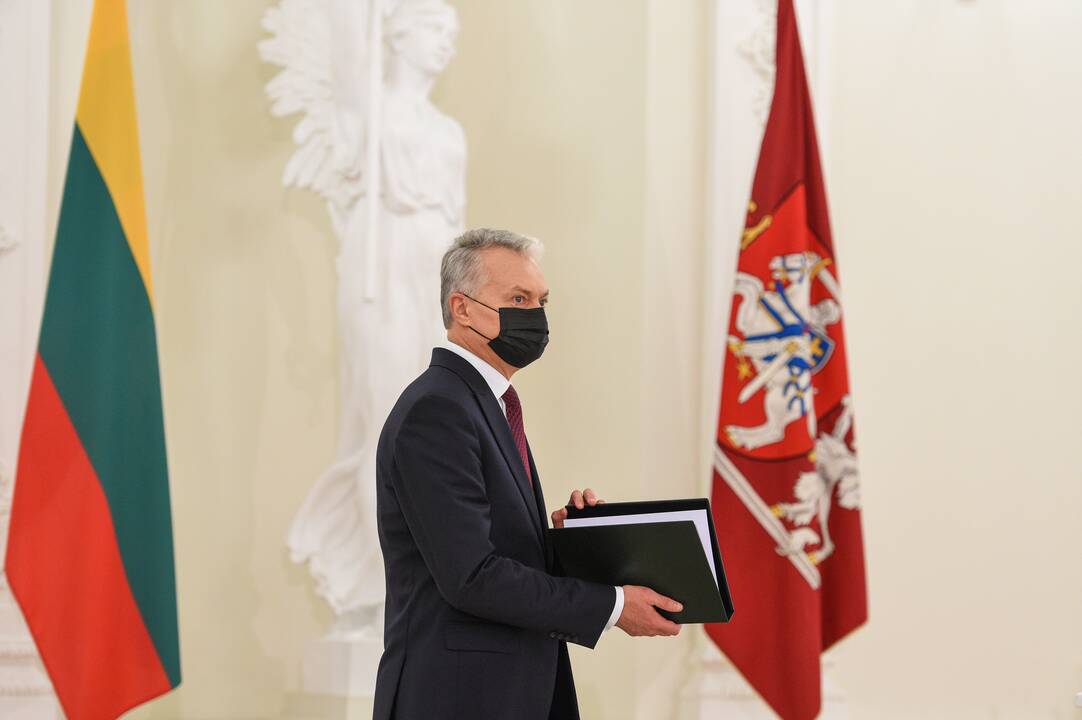 G. Nausėdos spaudos konferencija