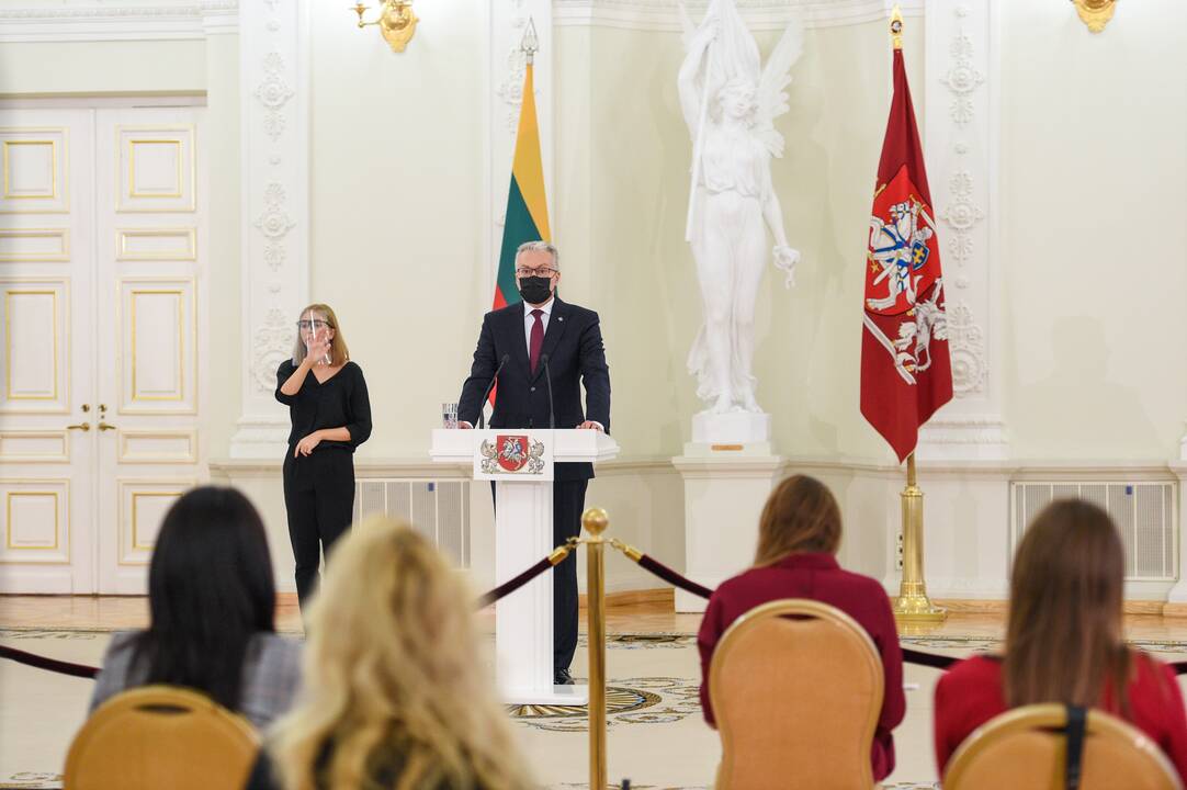 G. Nausėdos spaudos konferencija