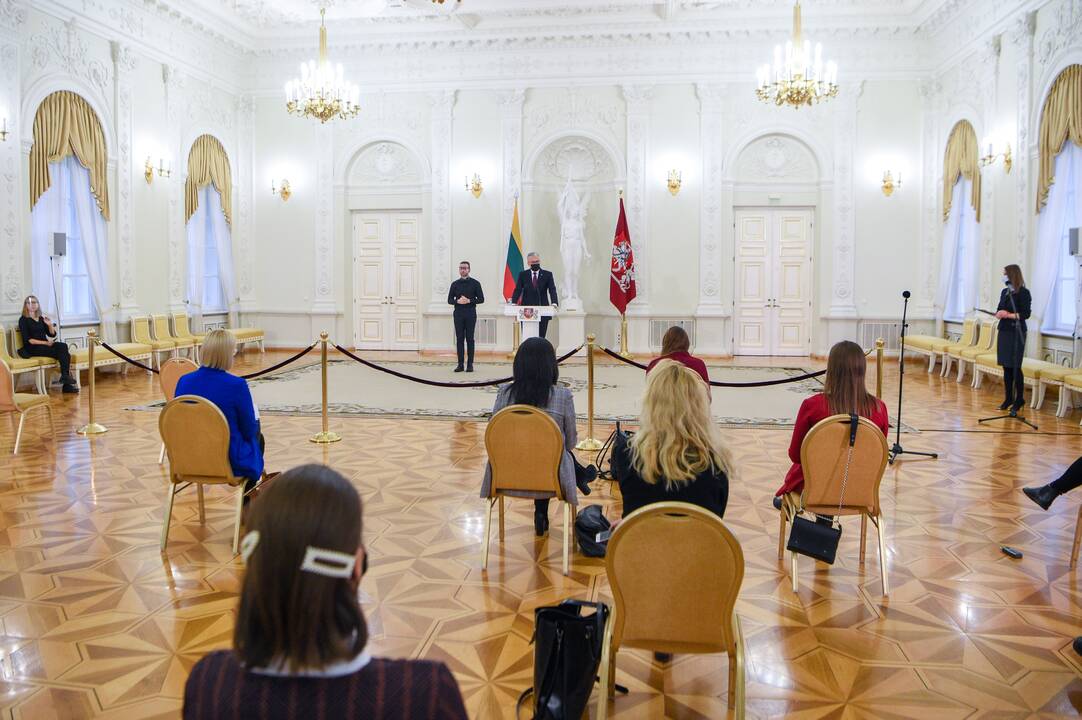 G. Nausėdos spaudos konferencija