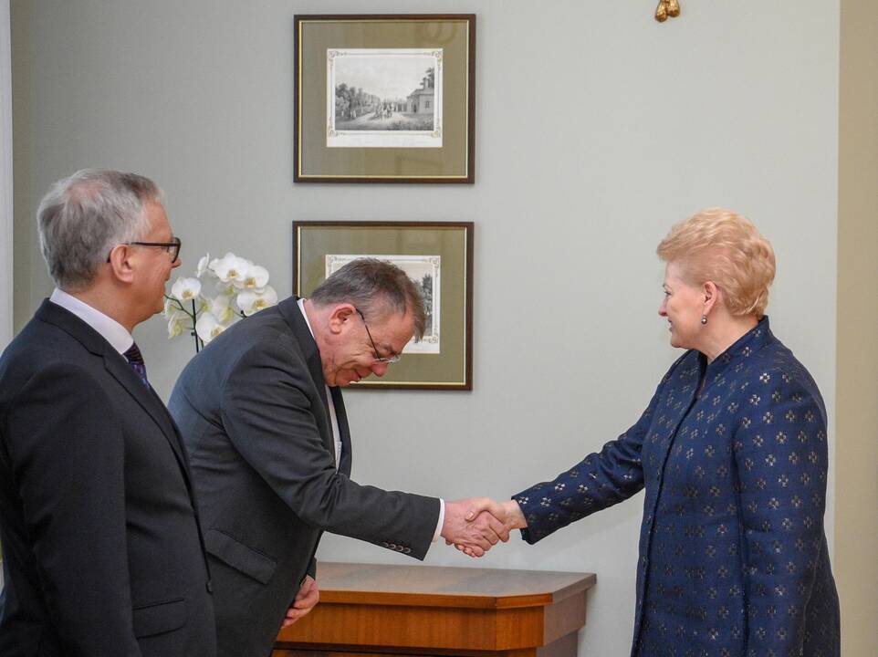 Klausas-Heineris Lehne ir Dalia Grybauskaitė