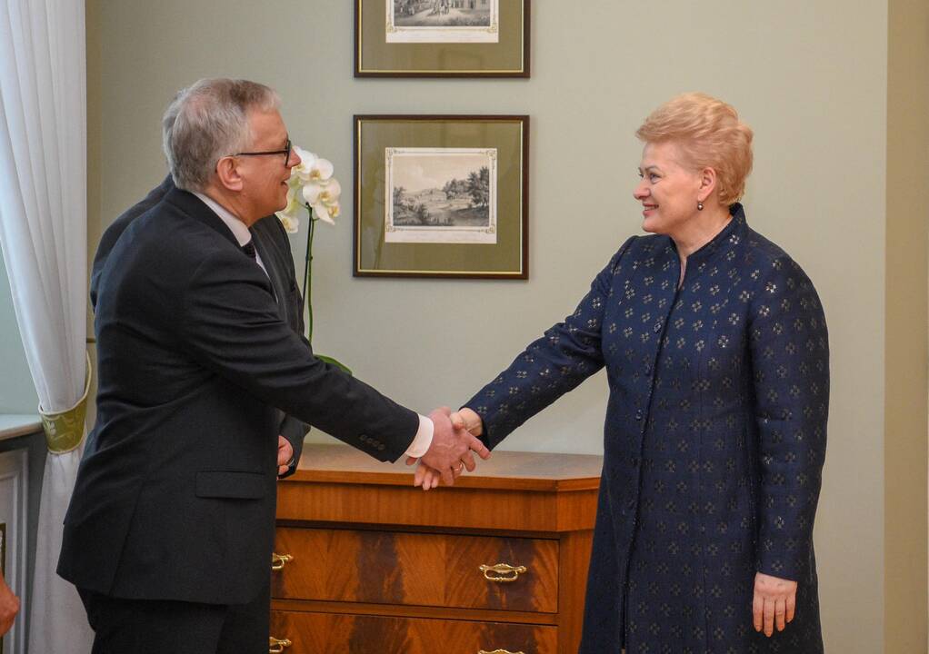 Klausas-Heineris Lehne ir Dalia Grybauskaitė