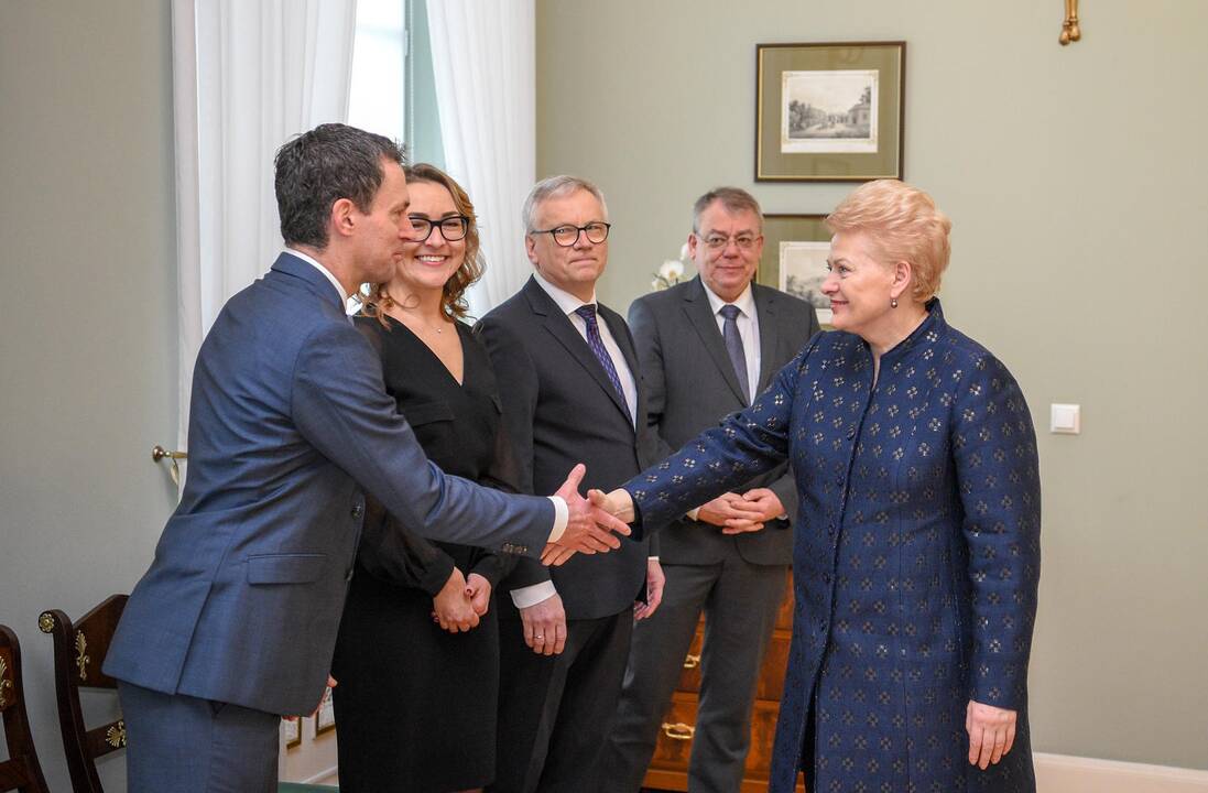 Klausas-Heineris Lehne ir Dalia Grybauskaitė