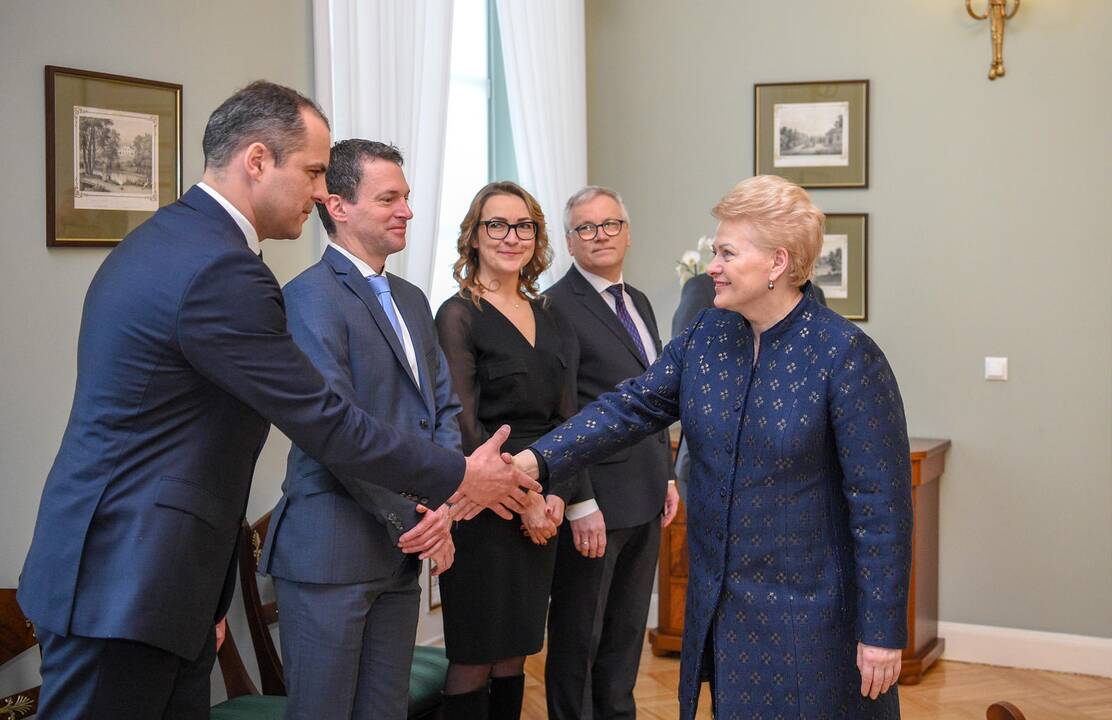 Klausas-Heineris Lehne ir Dalia Grybauskaitė