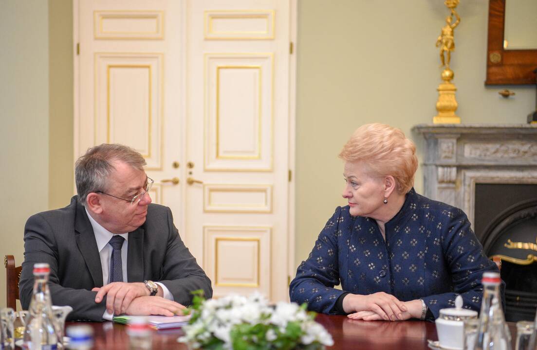 Klausas-Heineris Lehne ir Dalia Grybauskaitė