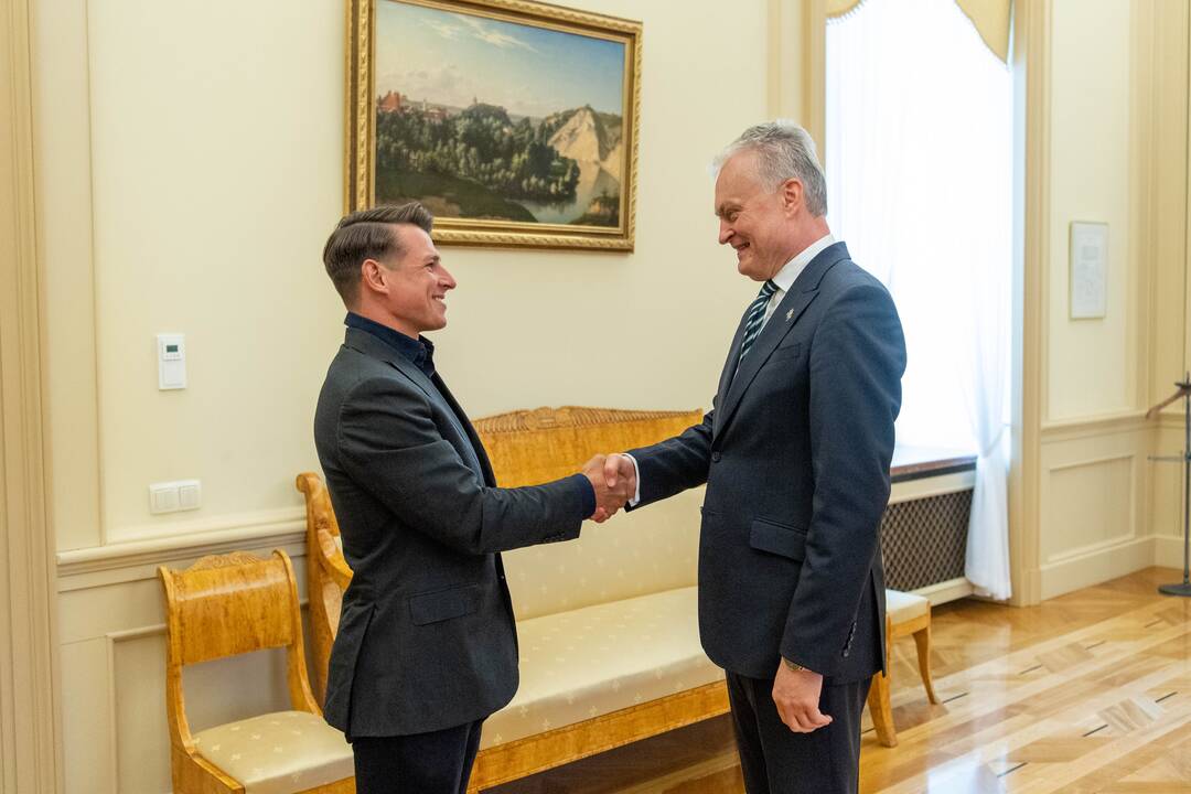 G. Nausėdos ir A. Valujavičiaus susitikimas