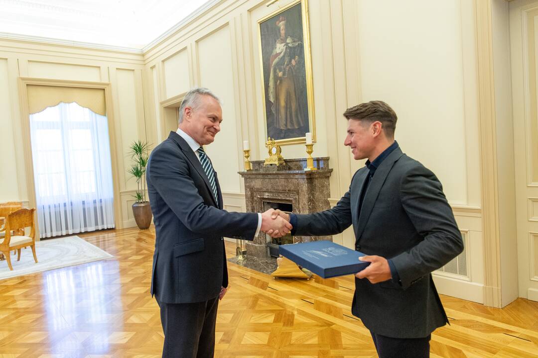 G. Nausėdos ir A. Valujavičiaus susitikimas