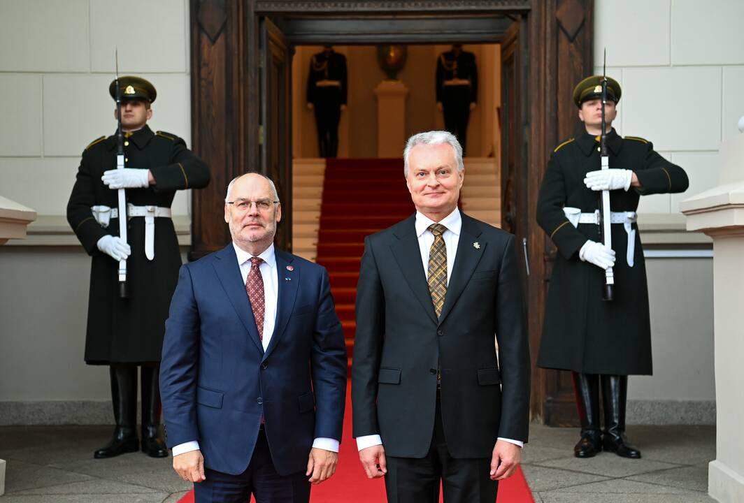 Lietuvos ir Estijos prezidentų susitikimas