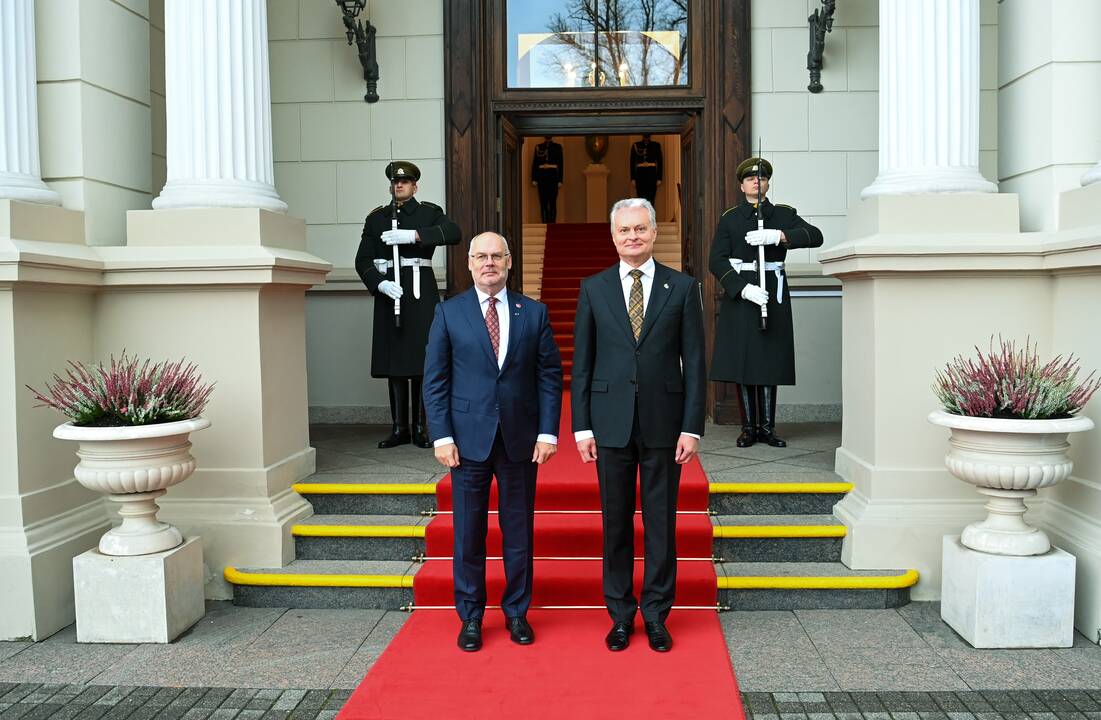 Lietuvos ir Estijos prezidentų susitikimas