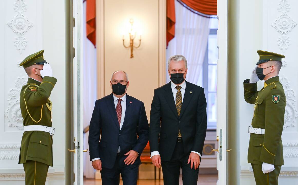 Lietuvos ir Estijos prezidentų susitikimas
