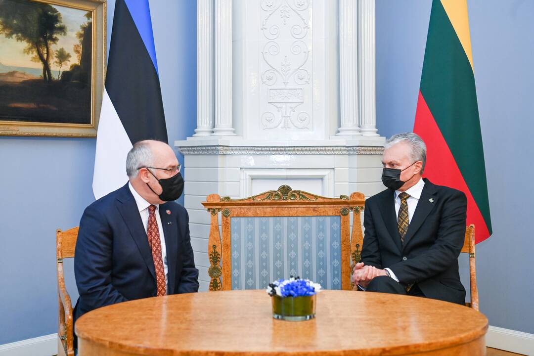 Lietuvos ir Estijos prezidentų susitikimas