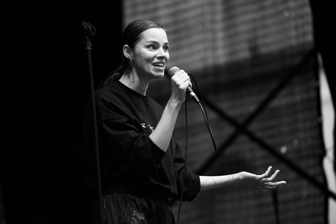 Milda Noreikaitė (kairėje) ir Elžbieta Latėnaitė (dešinėje)