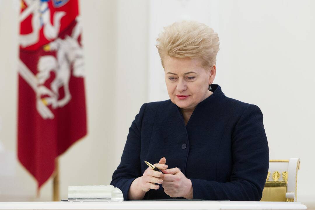 Prieš metinį pranešimą – D. Grybauskaitės pastarųjų metų darbų akcentai