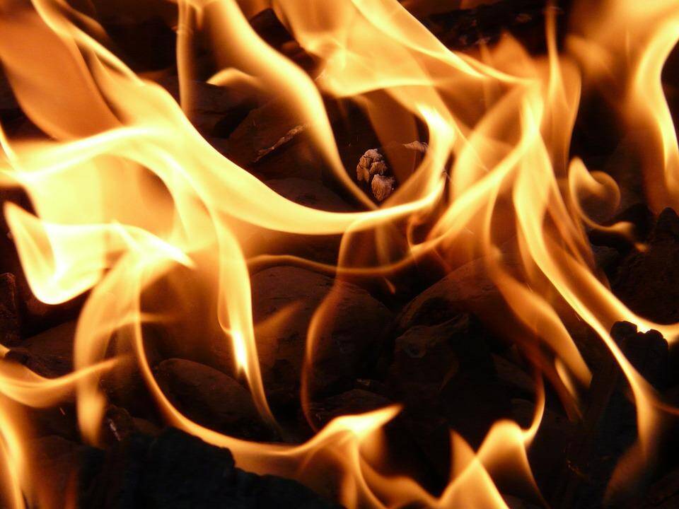 Gaisras Kretingos rajone nusinešė vyro gyvybę
