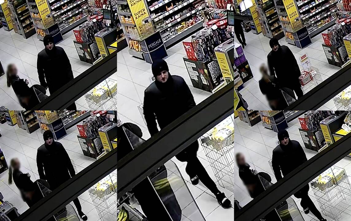 Policija prašo pagalbos: gal atpažįstate šį vyrą?