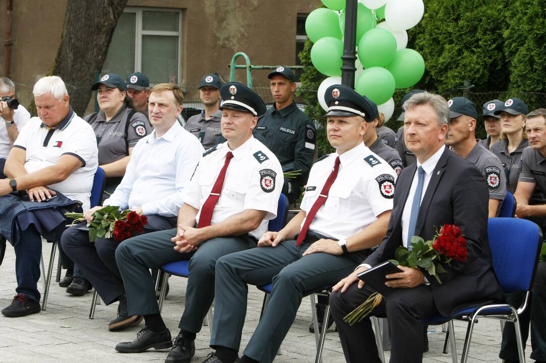 Apdovanoti Klaipėdos pareigūnai