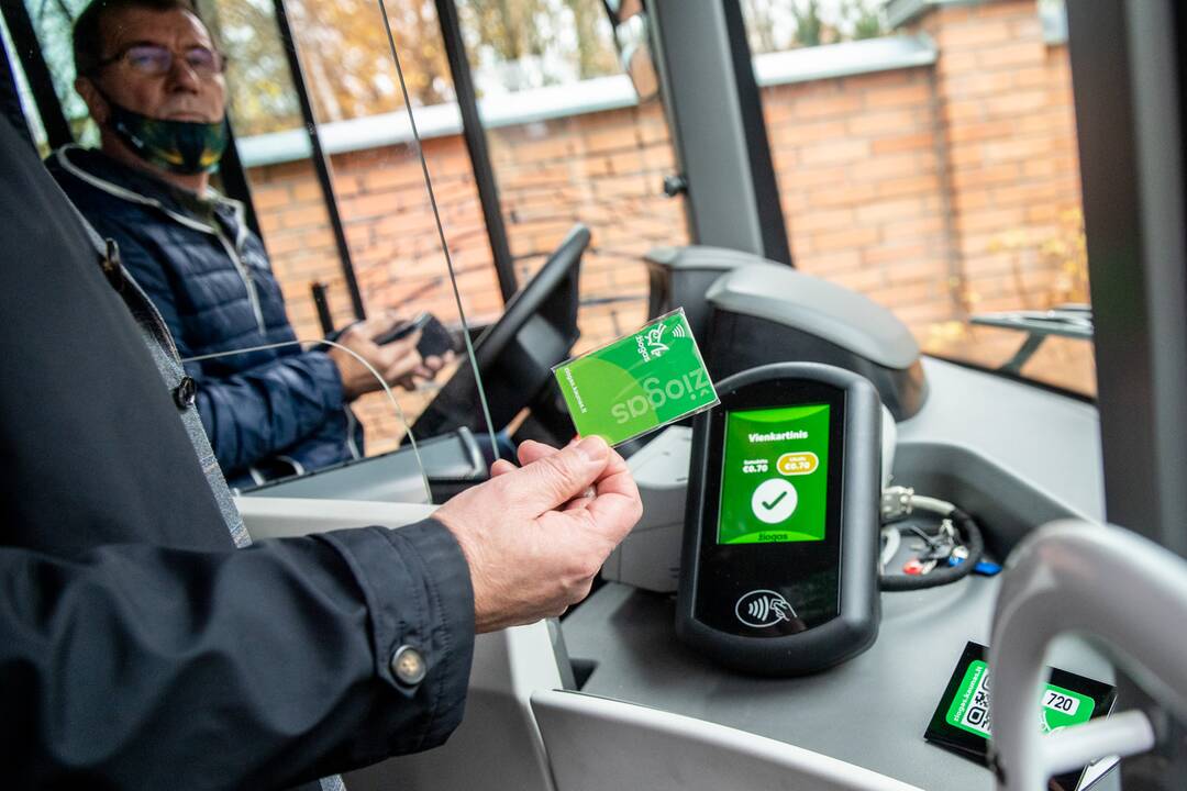 Kauno gatves išbando naujasis elektrinis autobusas