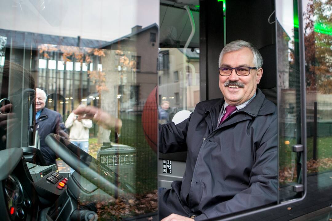 Kauno gatves išbando naujasis elektrinis autobusas