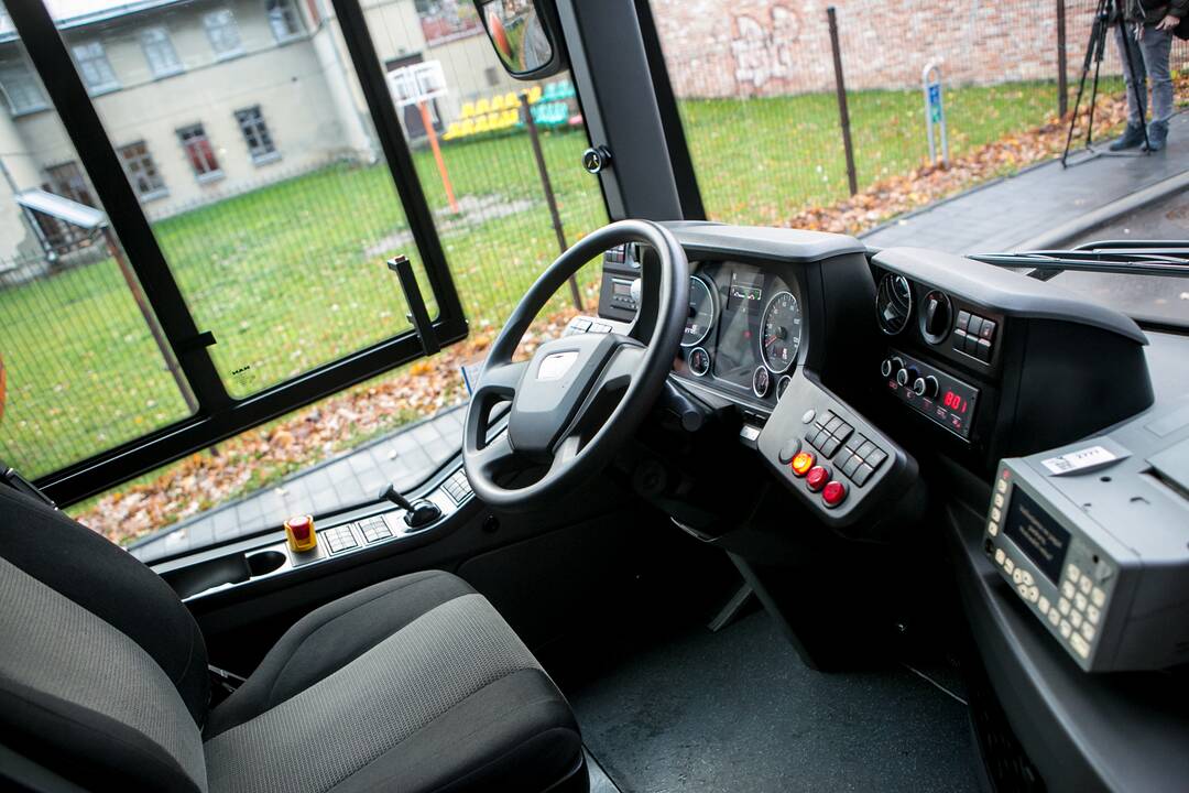 Kauno gatves išbando naujasis elektrinis autobusas