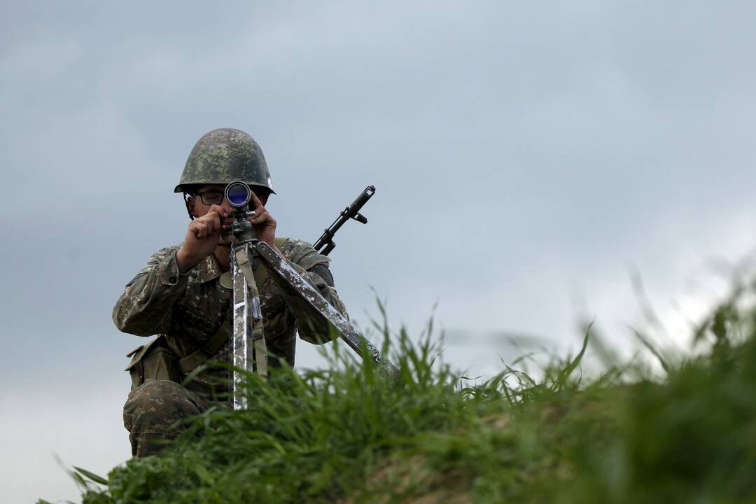 Realybė: armėnų kariai akistatoje su azerais liko vieni, Rusija nusigręžė nuo Armėnijos.