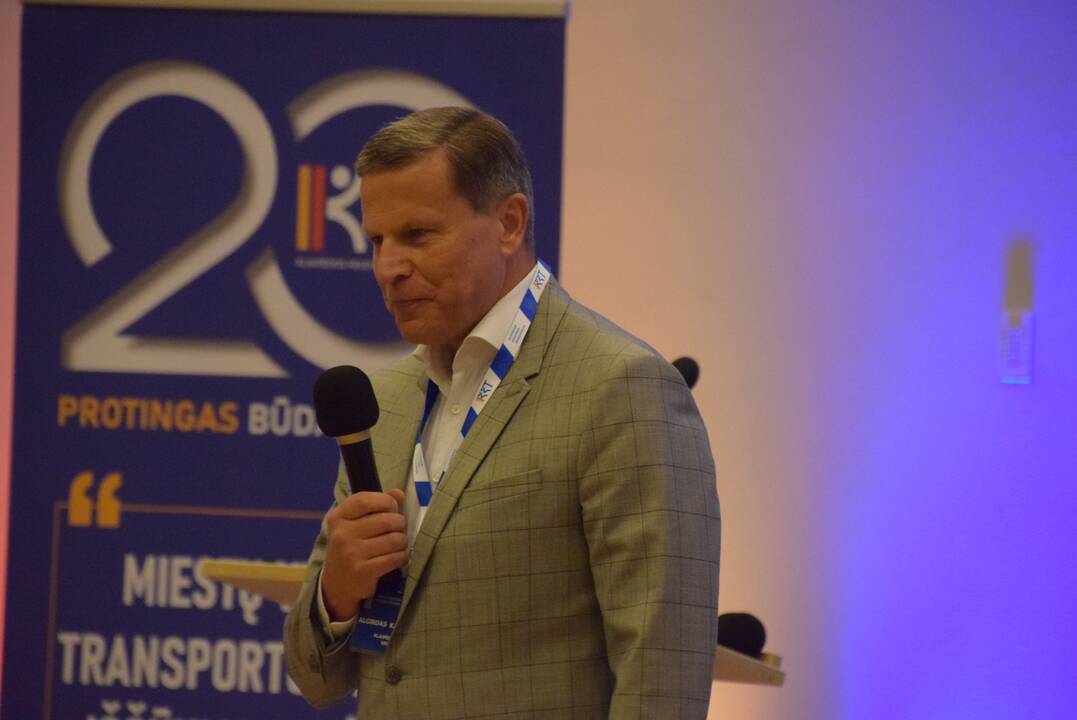 Konferencija: profesionalai iš visos Lietuvos susirinko aptarti viešojo transporto aktualijų.