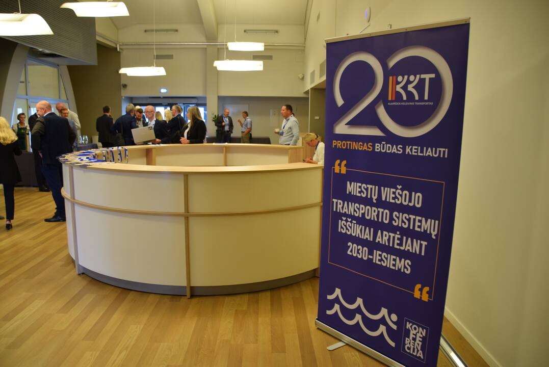 Konferencija: profesionalai iš visos Lietuvos susirinko aptarti viešojo transporto aktualijų.